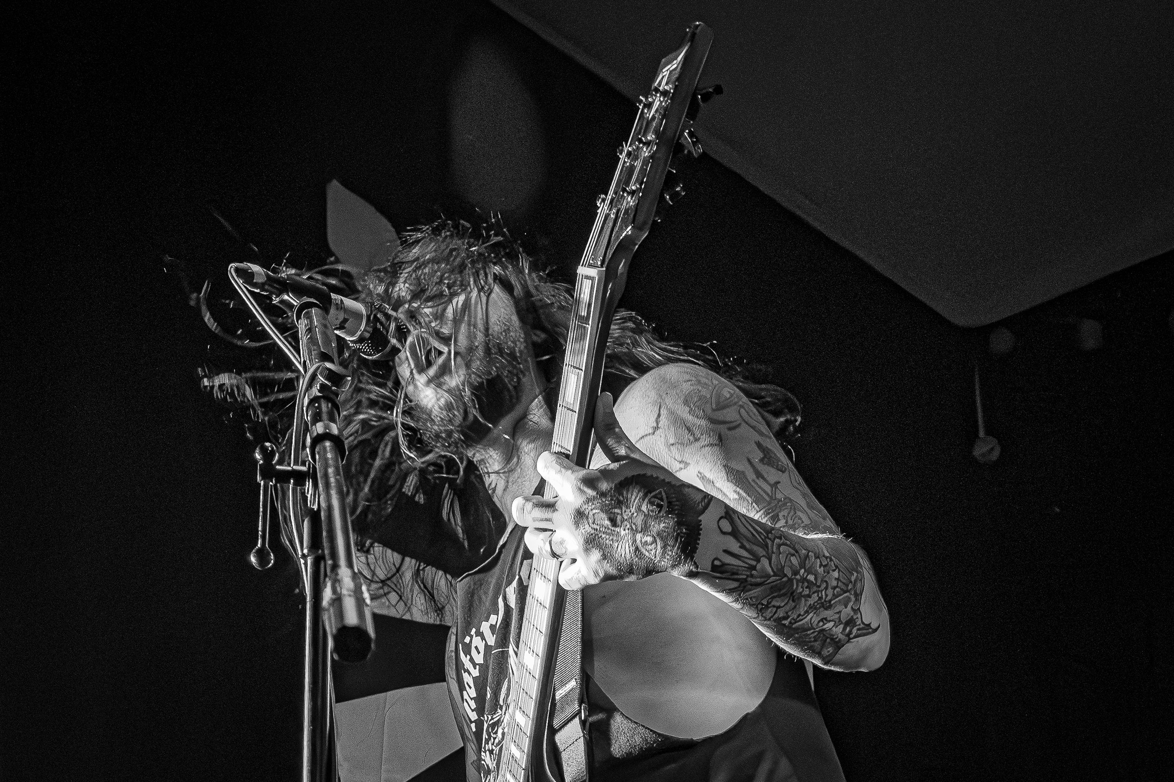 Takacs live at Green Beacon Gallery Show 2024, photo 3 by Don Jilla