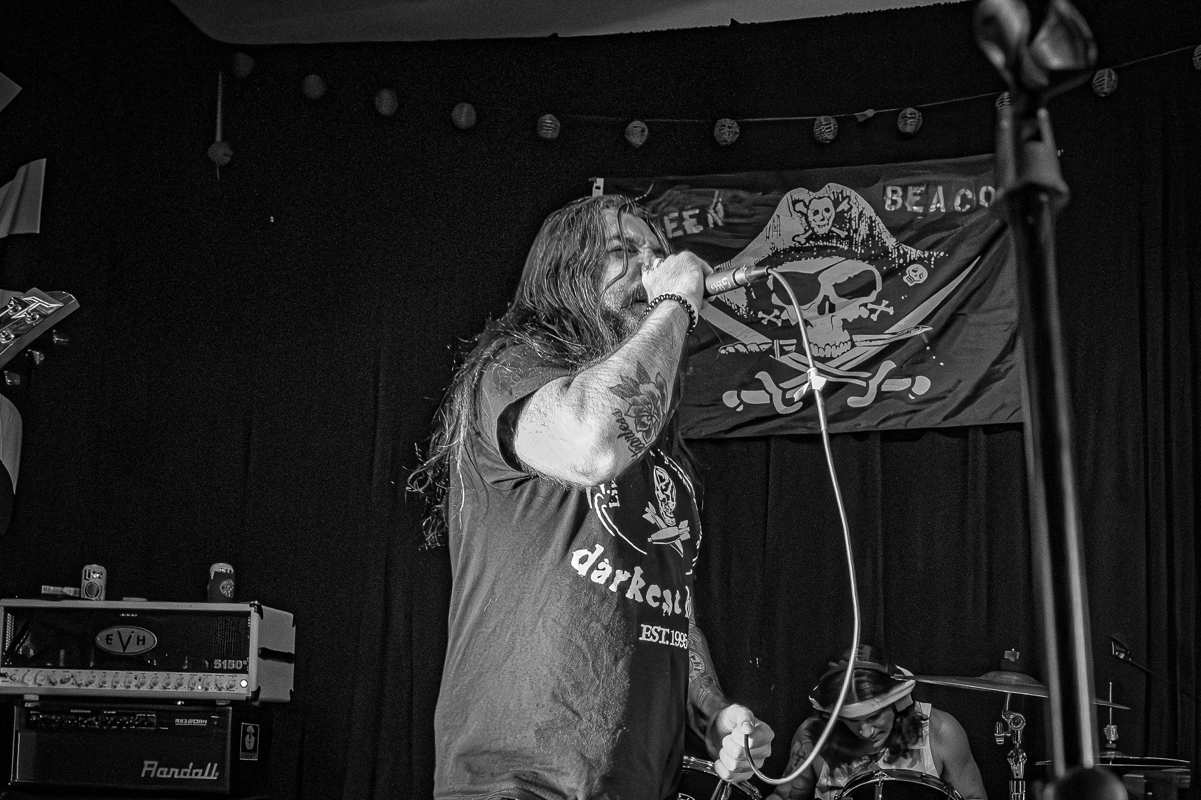 Takacs live at Green Beacon Gallery Show 2024, photo 6 by Don Jilla