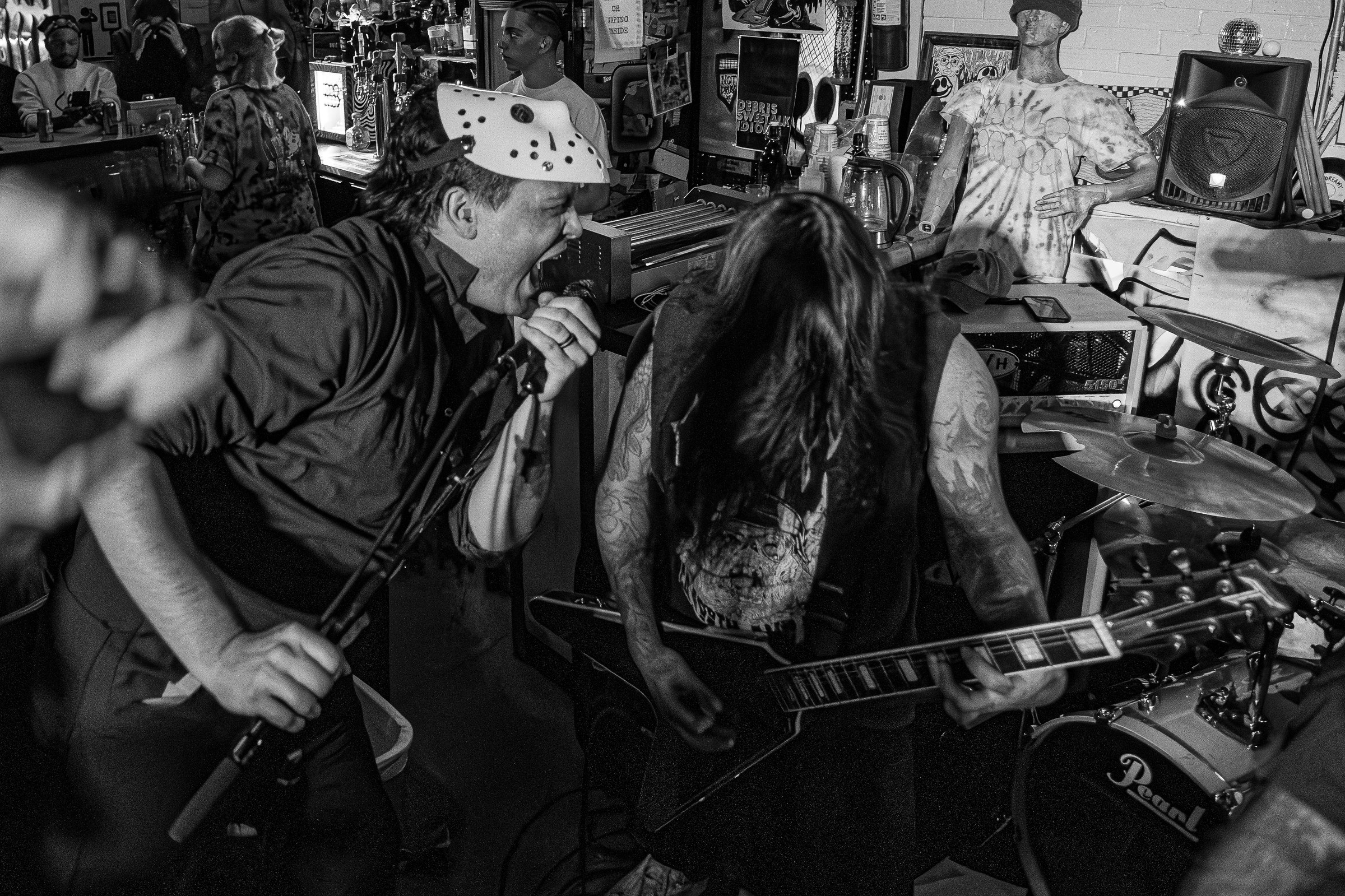 Takacs live at Spooky Szn Run 2024, photo 16 by Don Jilla