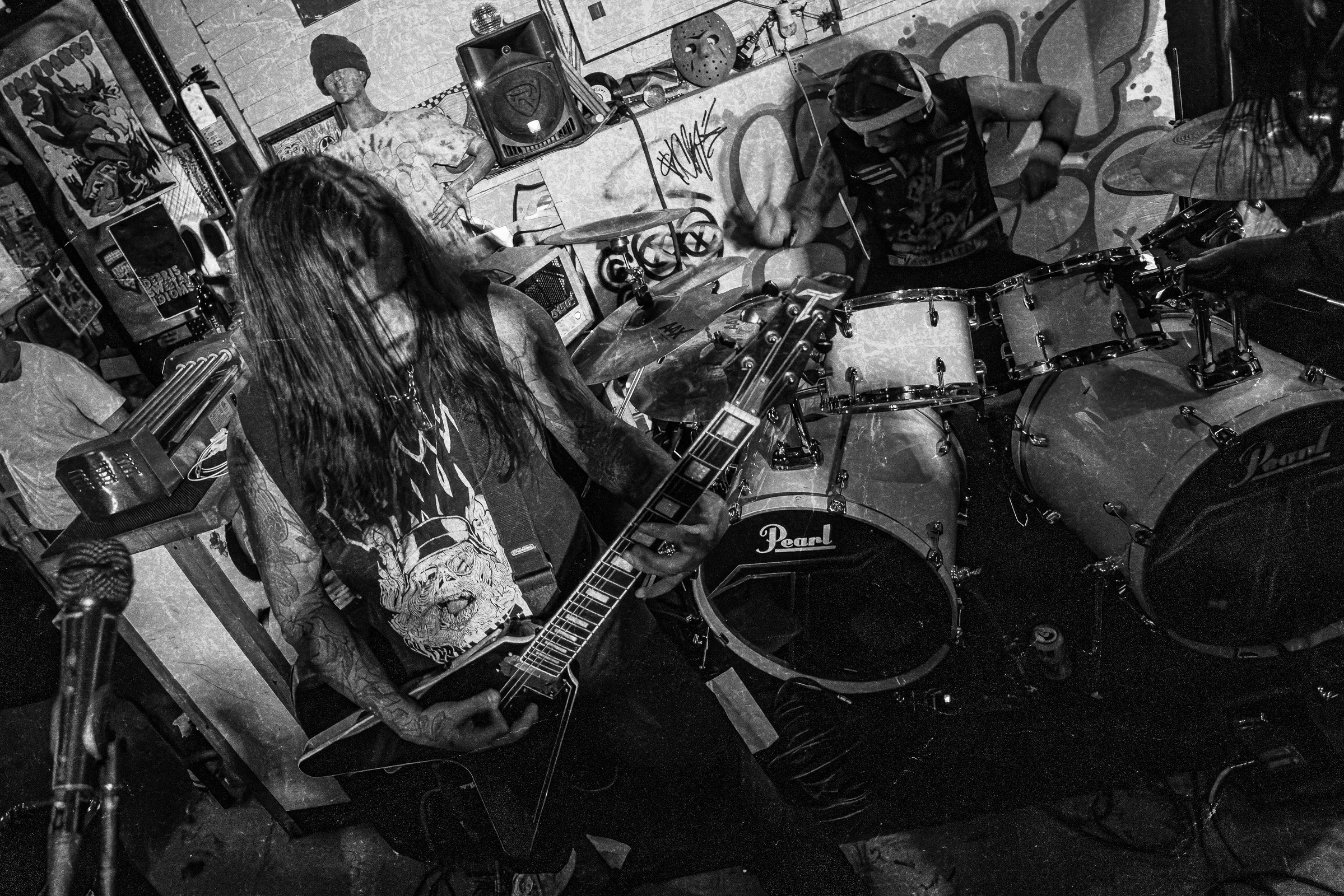 Takacs live at Spooky Szn Run 2024, photo 5 by Don Jilla