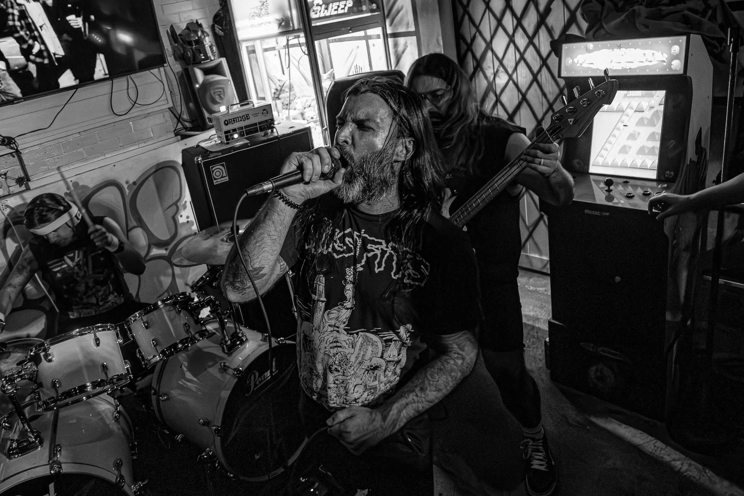 Takacs live at Spooky Szn Run 2024, photo 6 by Don Jilla