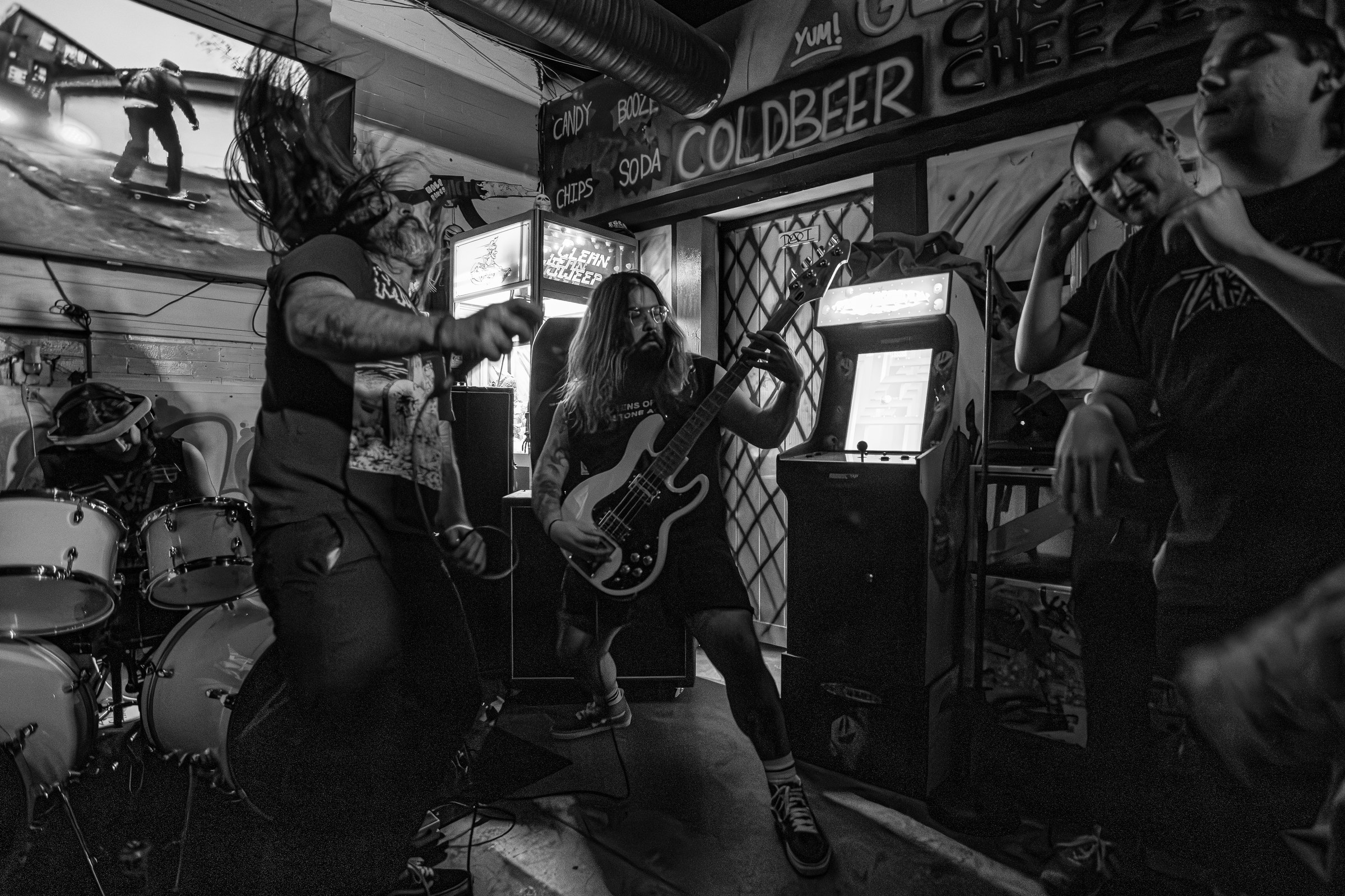 Takacs live at Spooky Szn Run 2024, photo 8 by Don Jilla